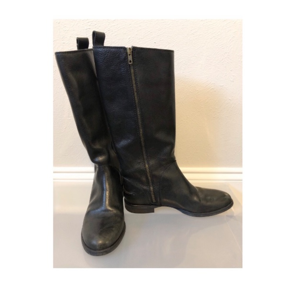Madewell Leather Knee High Boots